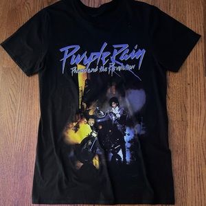 purple rain oversized tee